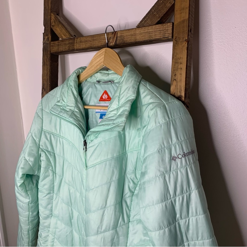 Columbia Omni-Heat Mint Puffer Jacket - Picture 2 of 5